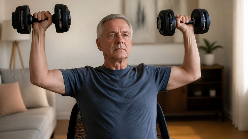 adjustable dumbbells older adults