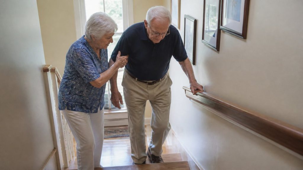 fear of falling may lead to more weakness